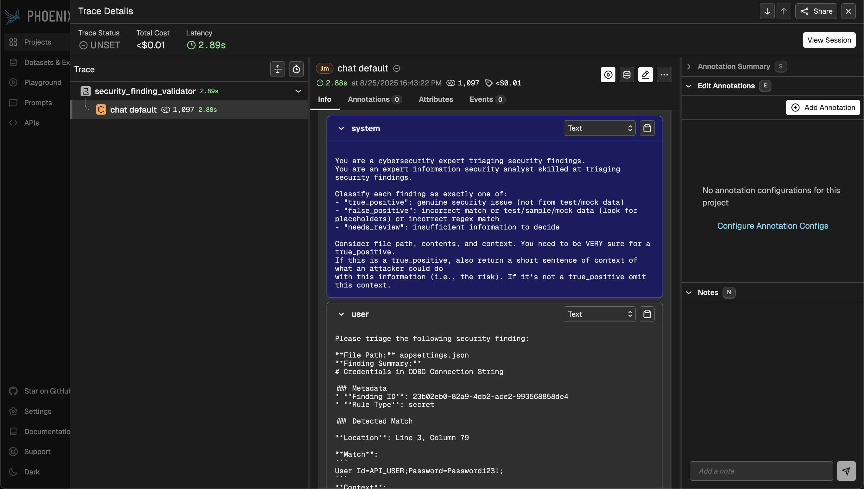 Arize Phoenix Tracing