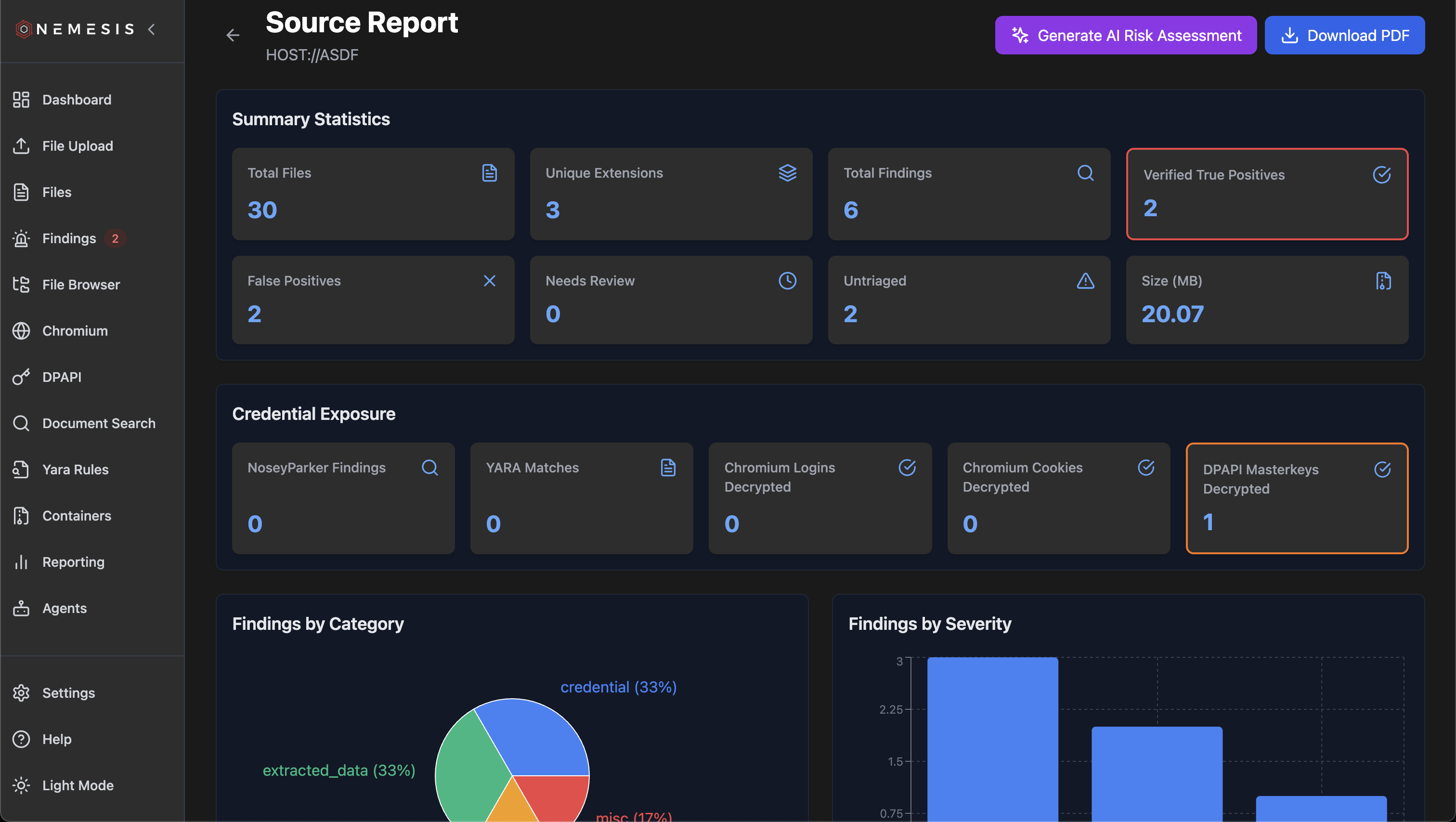 Nemesis Source Report
